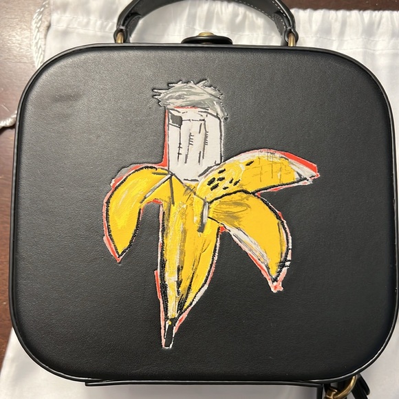 Coach X Jean Michel Basquiat Square Bag - Picture 2 of 8